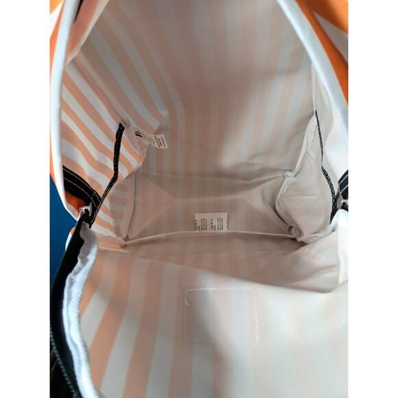 NWT 2025 Whataburger Backpack Orange and White Stripe 15x11x5 - Picture 7 of 9